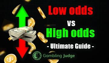 high odds meaning|Low Odds vs High Odds Explained (2024) .